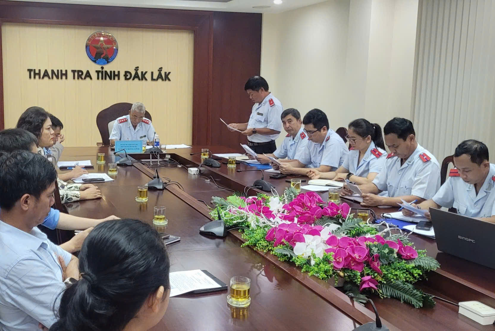 Thanh tra tỉnh Đắk Lắk công bố Quyết định thanh tra tại Bệnh viện Phổi tỉnh Đắk Lắk